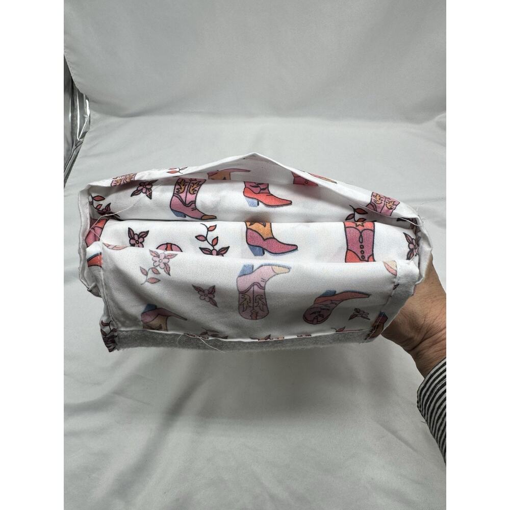 C & C California Sheet Set 3-pc Twin Size Cowgirl Cowboy Boots Western Rodeo NWT - Picture 4 of 4